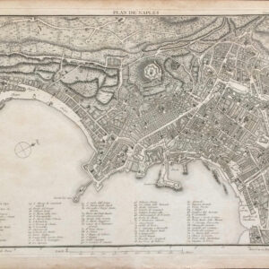 Plan de Naples - Lalande Joseph J.