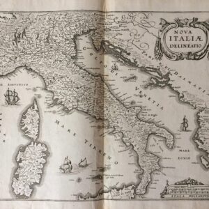 Nova Italiae Delineatio - merian matthaus