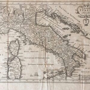 Carte de l’Italie Antique - Van der Aa Pieter