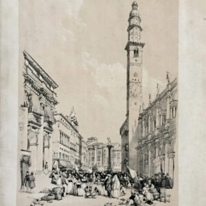 Veduta di Piazza dei Signori a Vicenza - Moore