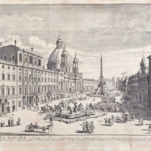 Veduta di Piazza Navona - Mortier Pierre